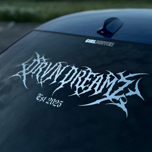 DRVN DREAMZ Metal Style Banner