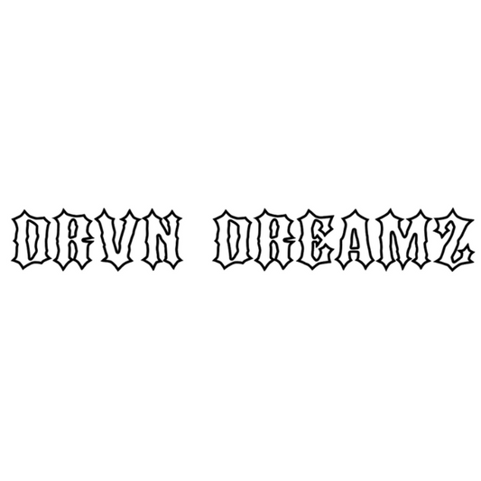Drvn Dreamz Outline Gothic Banner