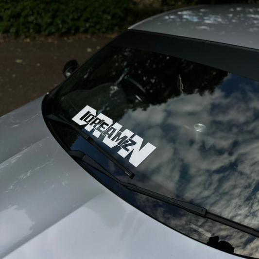 'DRVN DREAMZ' Cutout Windscreen Banner