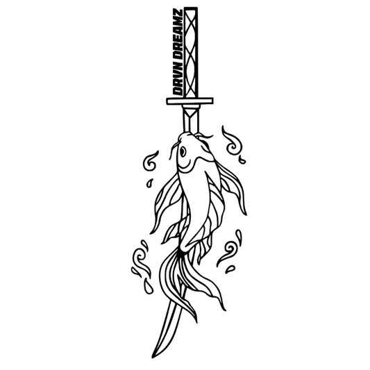 DRVN DREAMZ Koi/Katana Banner