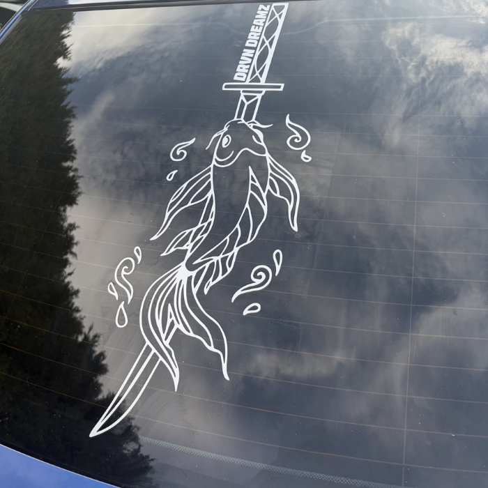 DRVN DREAMZ Koi/Katana Banner